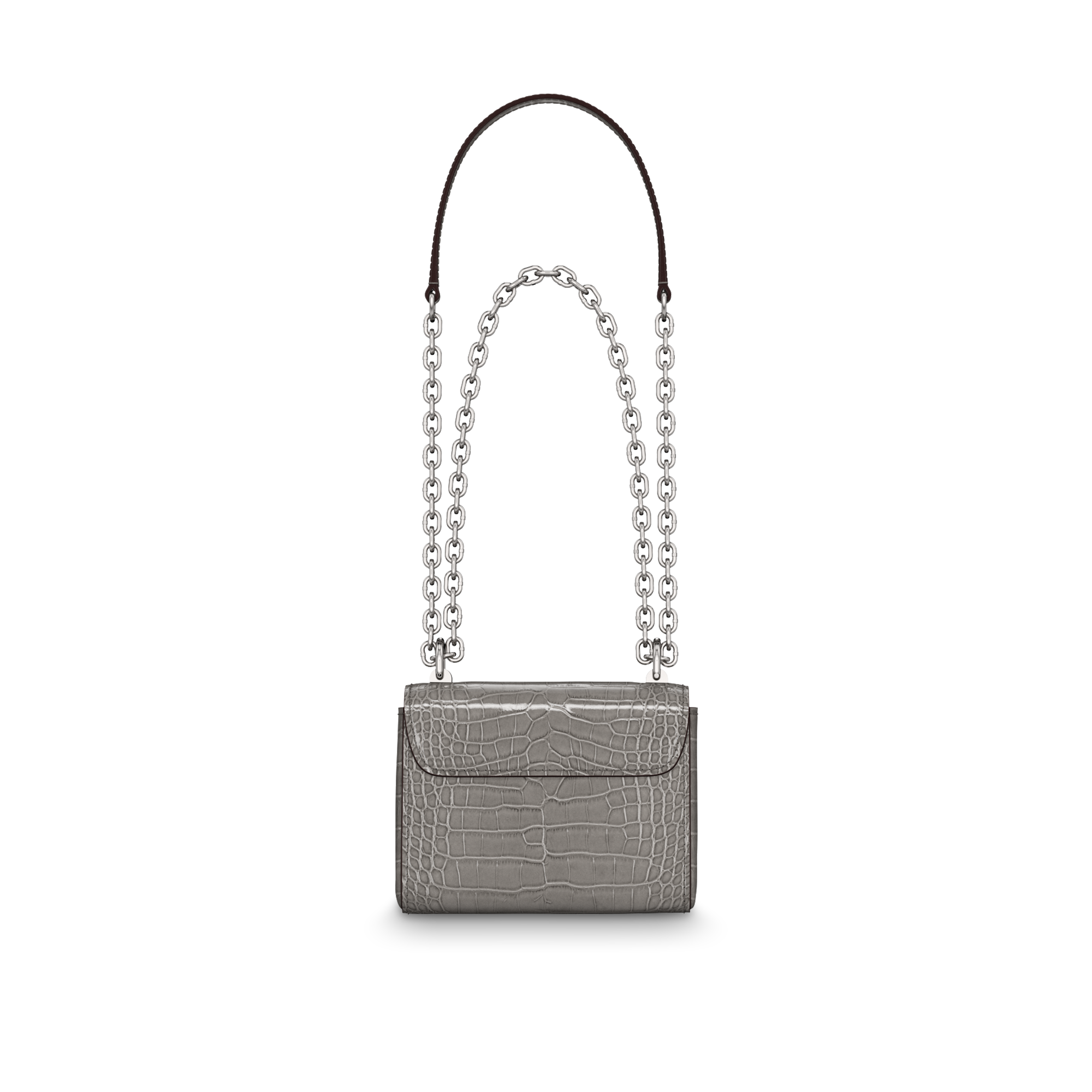 Twist Mini Bag Shiny Crocodile in Les Extraordinaires