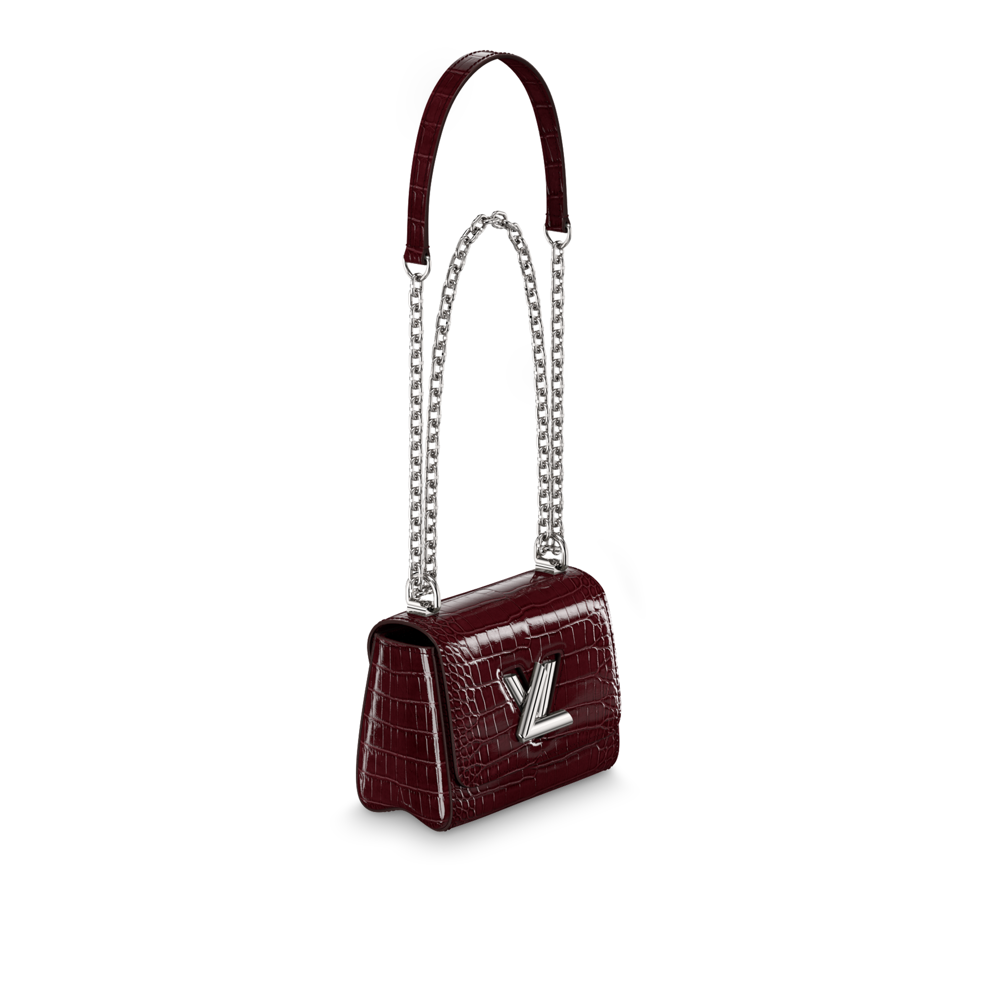 Twist Mini Chain Shiny Crocodile in Les Extraordinaires