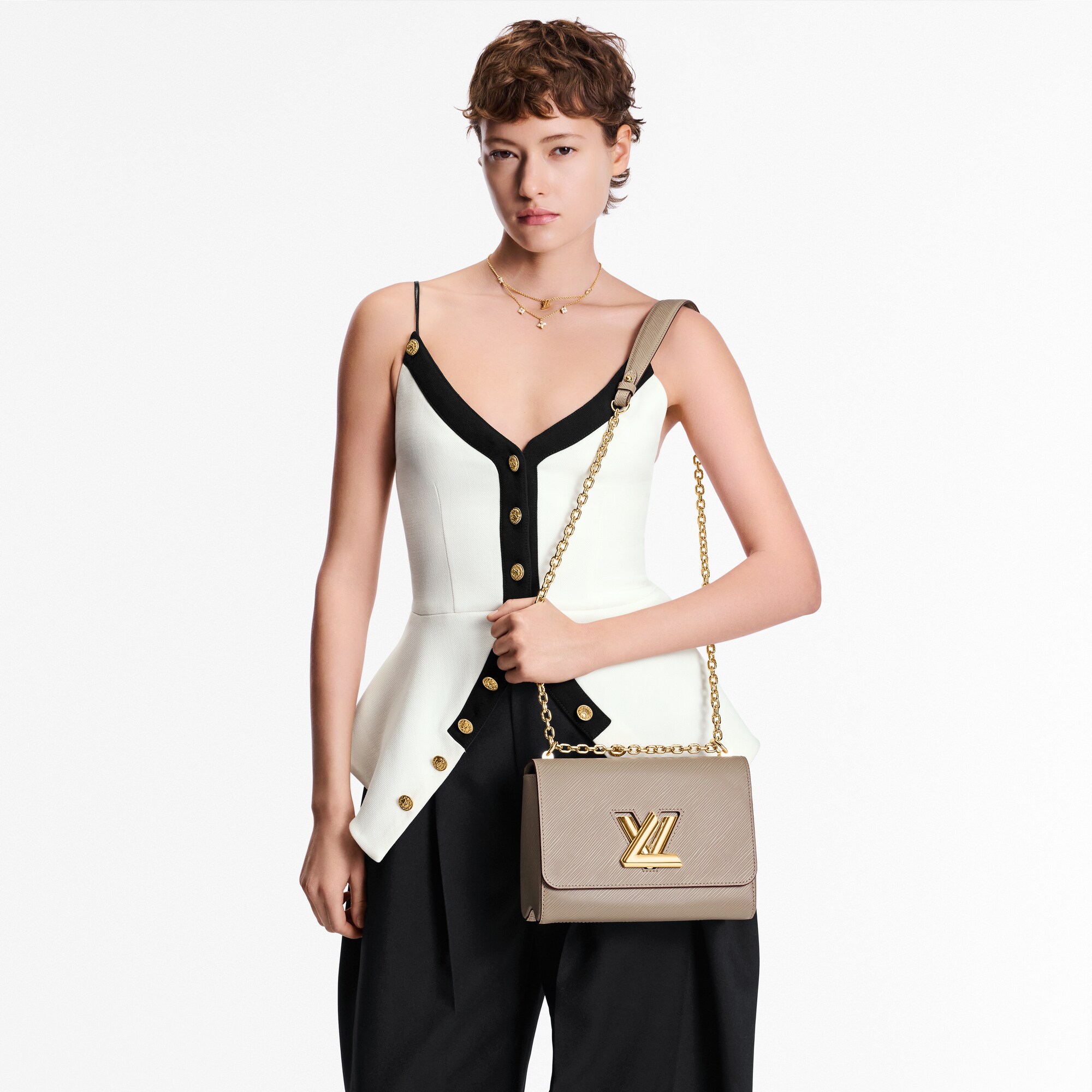 Twist MM Bag Epi Leather in Women