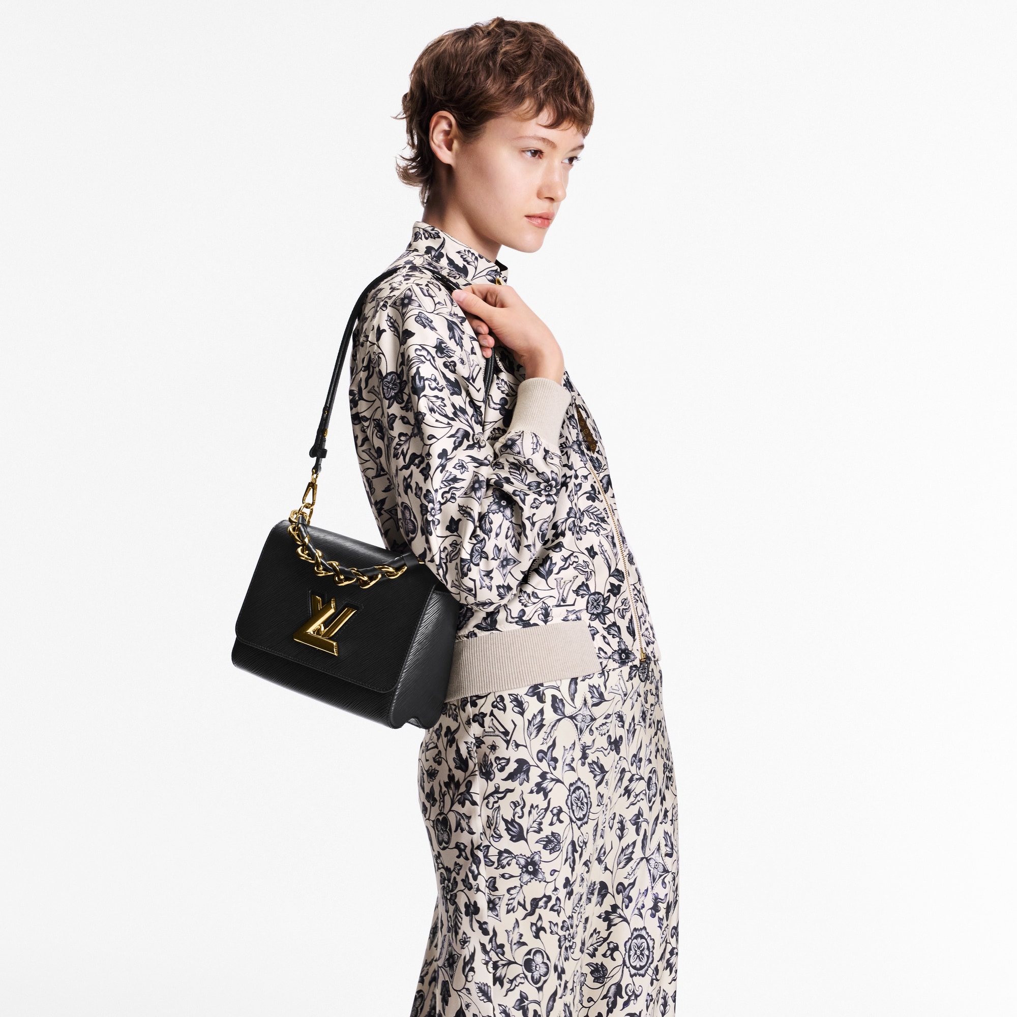 Twist MM Bag Epi Leather in Women