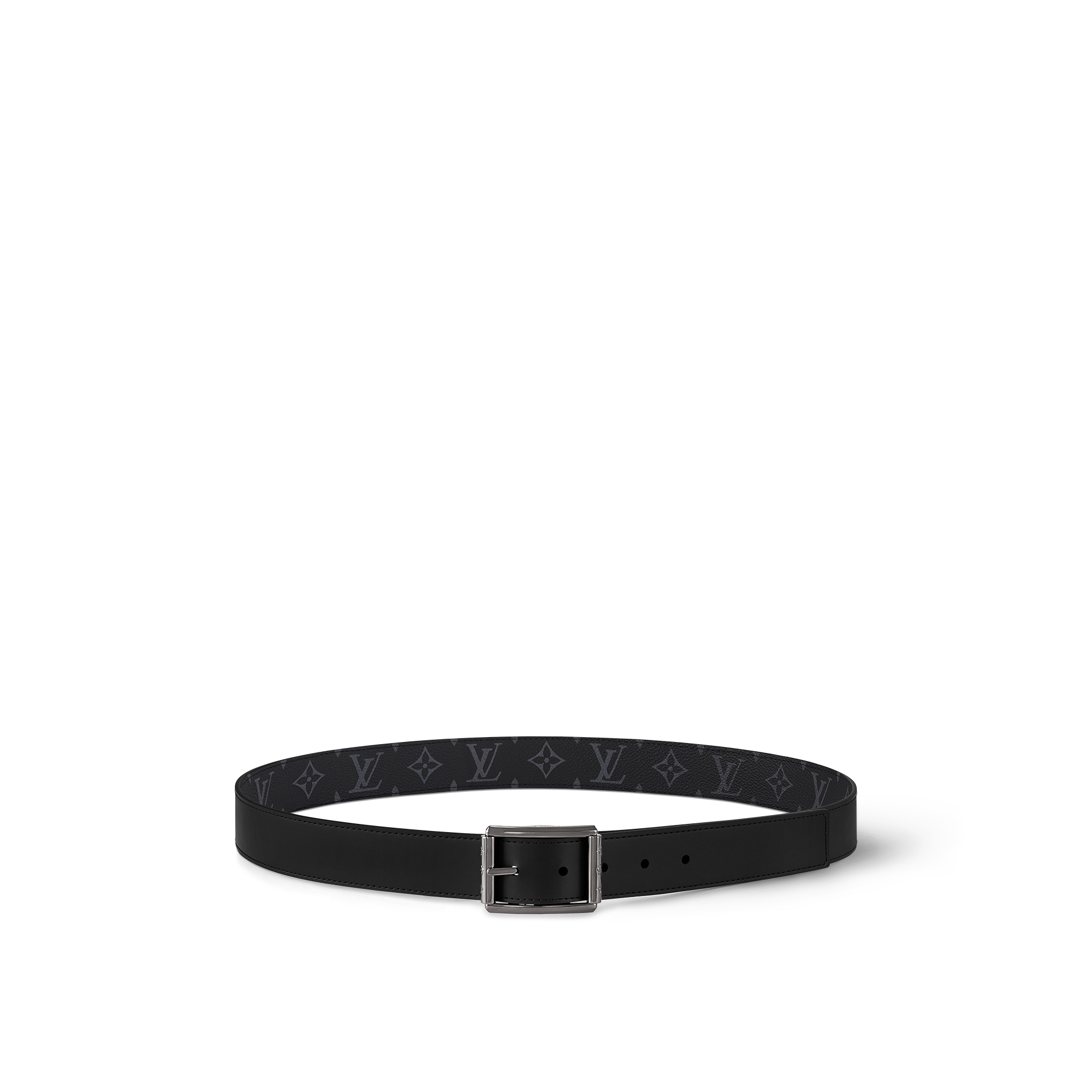 Uptown 35MM Reversible Belt Monogram Eclipse Canvas in Men
