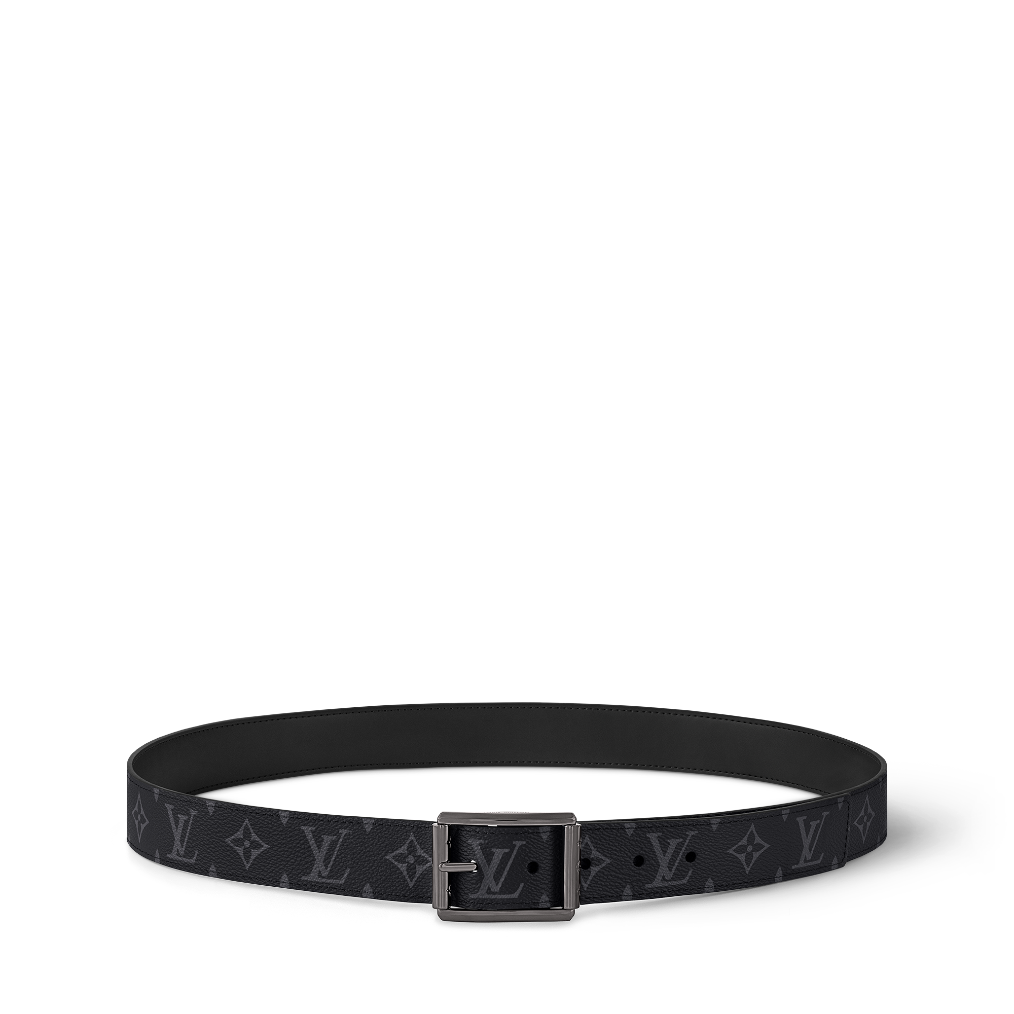 Uptown 35MM Reversible Belt Monogram Eclipse Canvas in Men