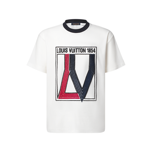 Velvet Graphic Short-Sleeved T-Shirt in Men's Ready-to-Wear All Ready-to-Wear collections by Louis Vuitton (Product zoom)