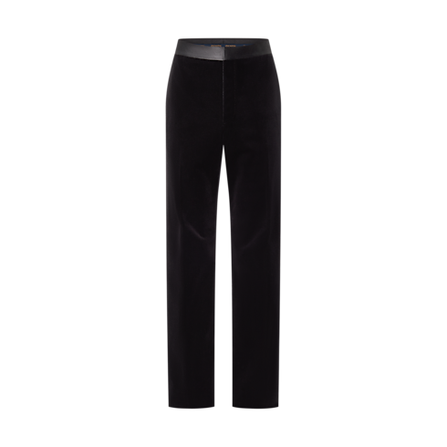 Velvet Tuxedo Pants in Men's Ready-to-Wear Trousers collections by Louis Vuitton (Product zoom)