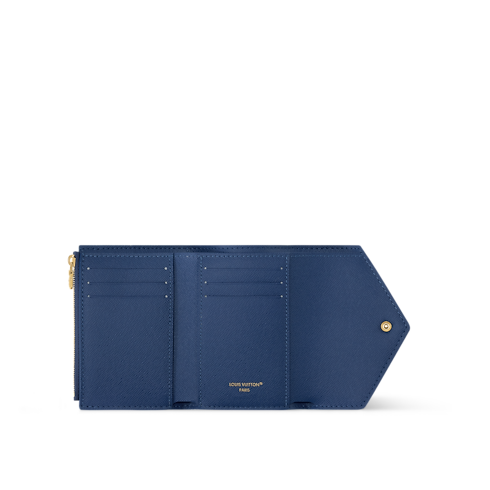 Victorine Wallet Monogram Denim in Women's Wallets and Small Leather Goods Compact and Long Wallets collections by Louis Vuitton (Product zoom)