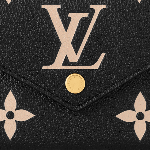 Victorine Wallet Bicolour Monogram Empreinte Leather in Women's Wallets and Small Leather Goods All Wallets and Small Leather Goods collections by Louis Vuitton (Product zoom)