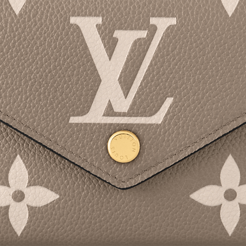 Victorine Wallet Bicolour Monogram Empreinte Leather in Women's Wallets and Small Leather Goods All Wallets and Small Leather Goods collections by Louis Vuitton (Product zoom)