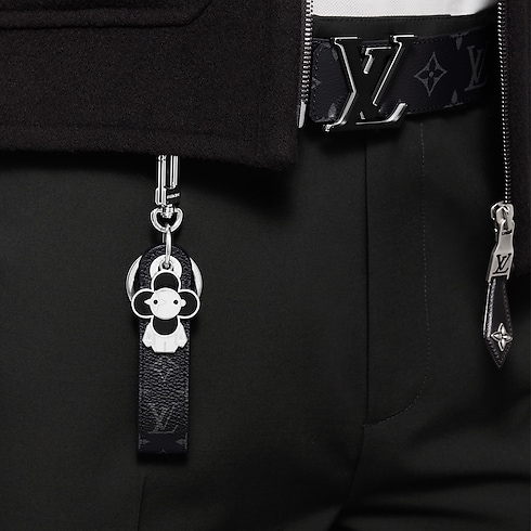 Vivienne Dragonne Key Holder and Bag Charm S00 in Men's Accessories Key Holders and Bag Charms collections by Louis Vuitton (Product zoom)