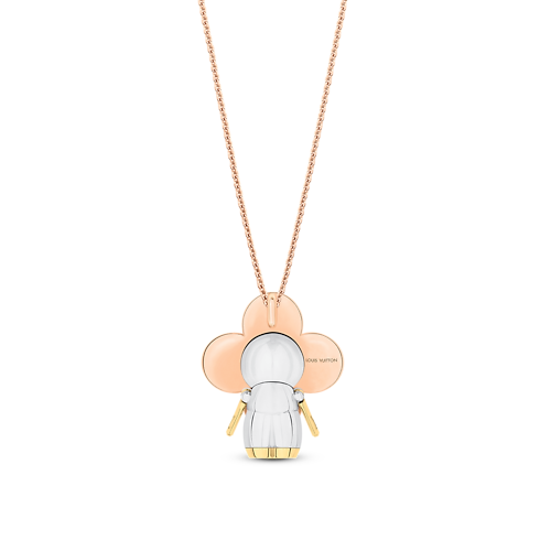 Vivienne Pendant, 3 Golds and Diamonds in Jewellery's Categories Necklaces and Pendants collections by Louis Vuitton (Product zoom)