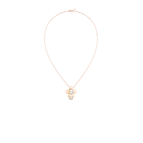 Vivienne Pendant, 3 Golds and Diamonds in Jewellery's Categories Necklaces and Pendants collections by Louis Vuitton (Product zoom)