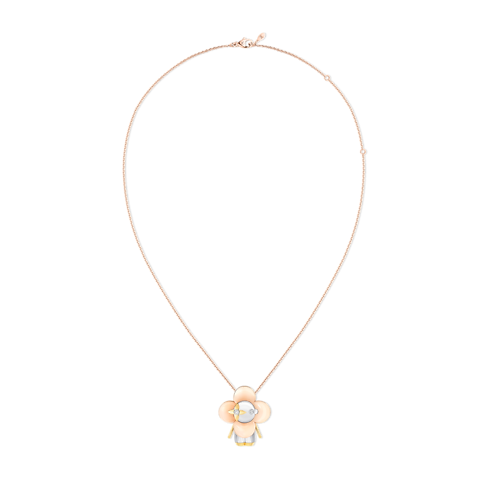 Vivienne Pendant, 3 Golds and Diamonds in Jewellery's Categories Necklaces and Pendants collections by Louis Vuitton (Product zoom)