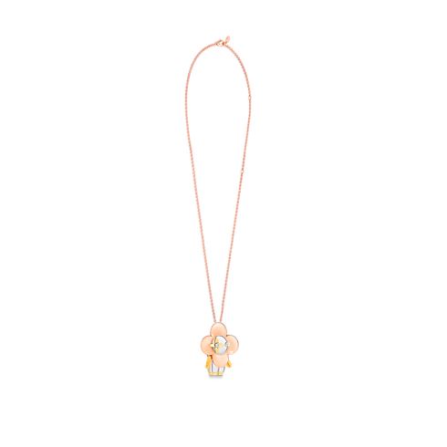 Vivienne Pendant, 3 Golds and Diamonds in Jewellery's Categories Necklaces and Pendants collections by Louis Vuitton (Product zoom)