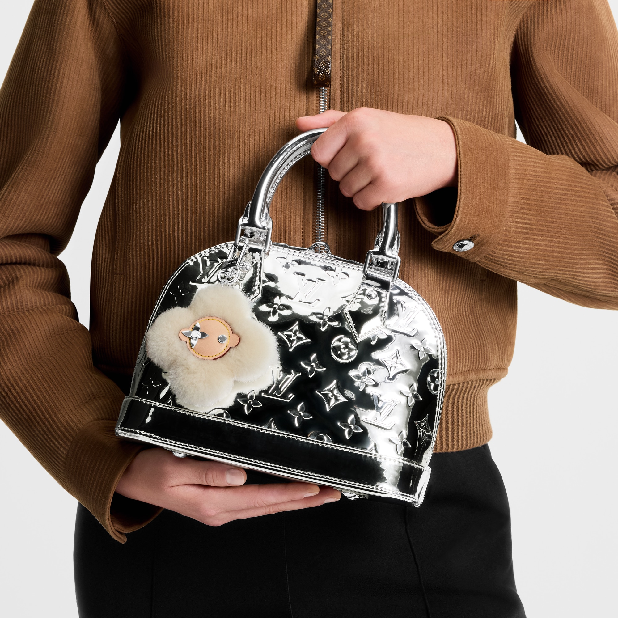 Vivienne Shearling  Bag Charm S00 in Women