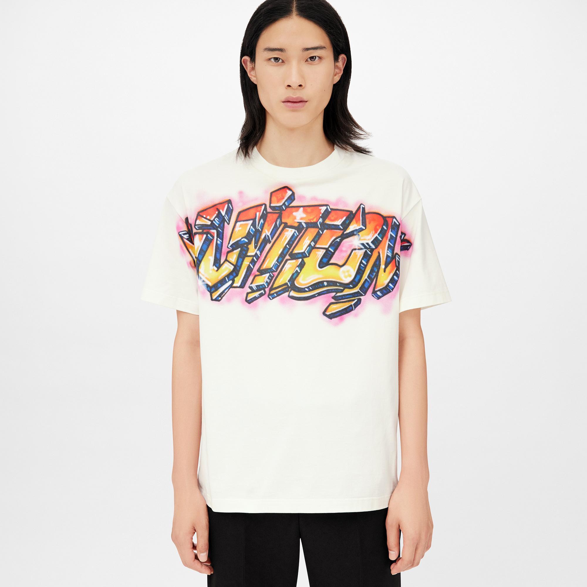 Vuitton Graffiti T-Shirt - Ready-to 