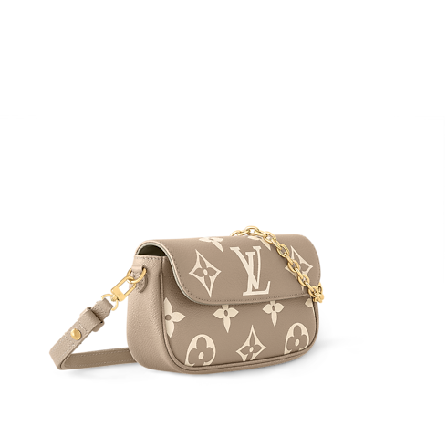 Wallet On Chain Ivy Bicolour Monogram Empreinte Leather in Women's Wallets and Small Leather Goods Wallets on Chain and Micro Bags collections by Louis Vuitton (Product zoom)