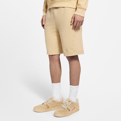 Washed Ribbed Shorts in Men's Ready-to-Wear All Ready-to-Wear collections by Louis Vuitton (Product zoom)
