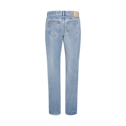 Washed Slim Jeans in Men's Ready-to-Wear Trousers collections by Louis Vuitton (Product zoom)