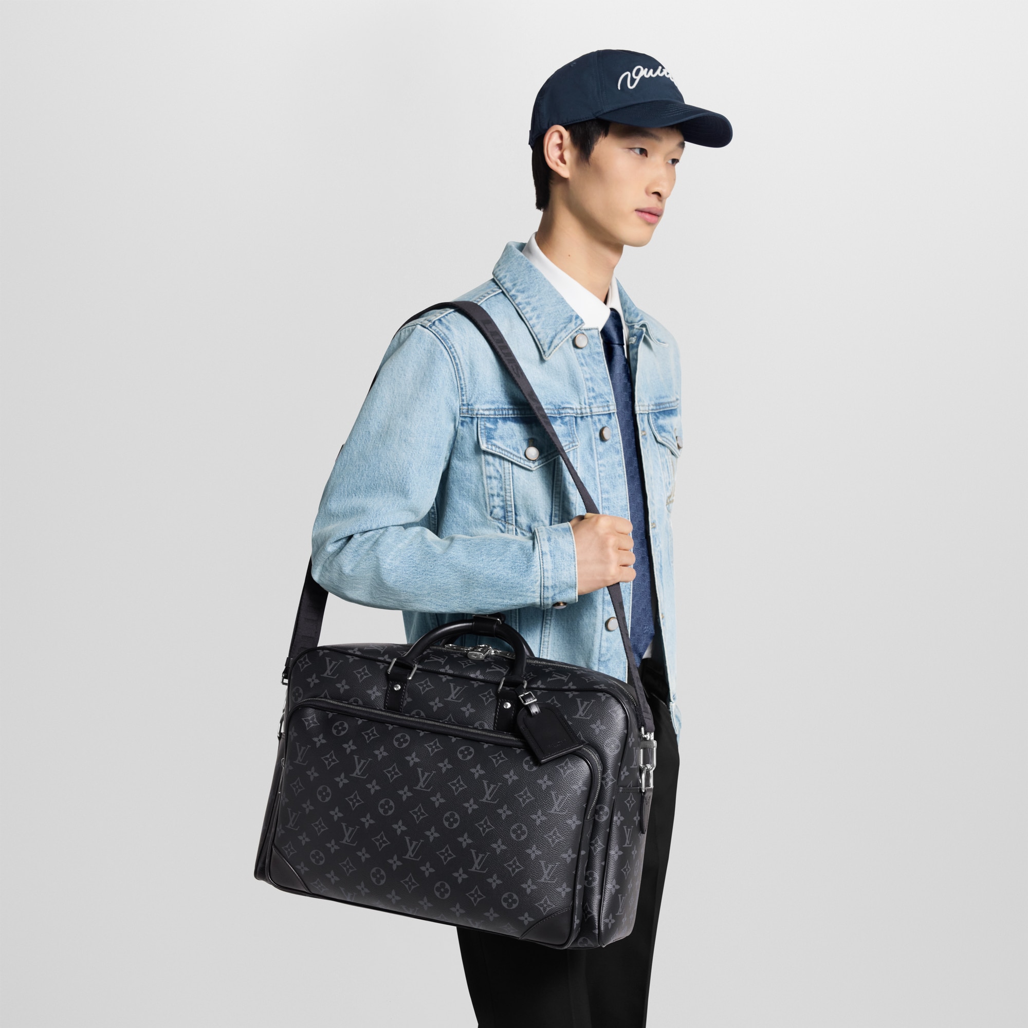 Weekender Bag Monogram Eclipse Canvas in Men