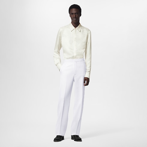 Wool Blend Evening Pants in Men's Ready-to-Wear Trousers collections by Louis Vuitton (Product zoom)