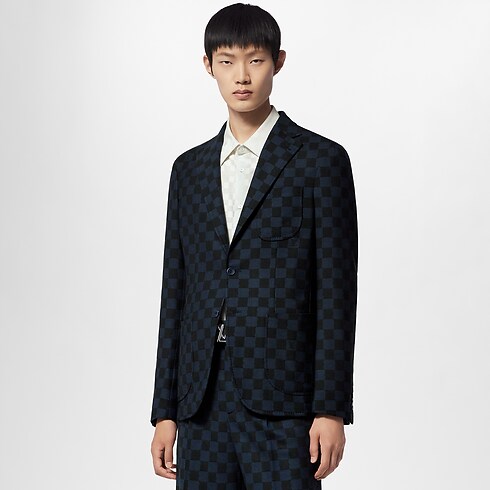Wool Blend Napolitana Jacket in Men's Ready-to-Wear Blazers and Jackets collections by Louis Vuitton (Product zoom)