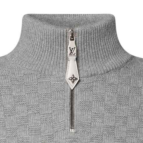 Wool-Cashmere Half-Zip Pullover in Men's Ready-to-Wear All Ready-to-Wear collections by Louis Vuitton (Product zoom)