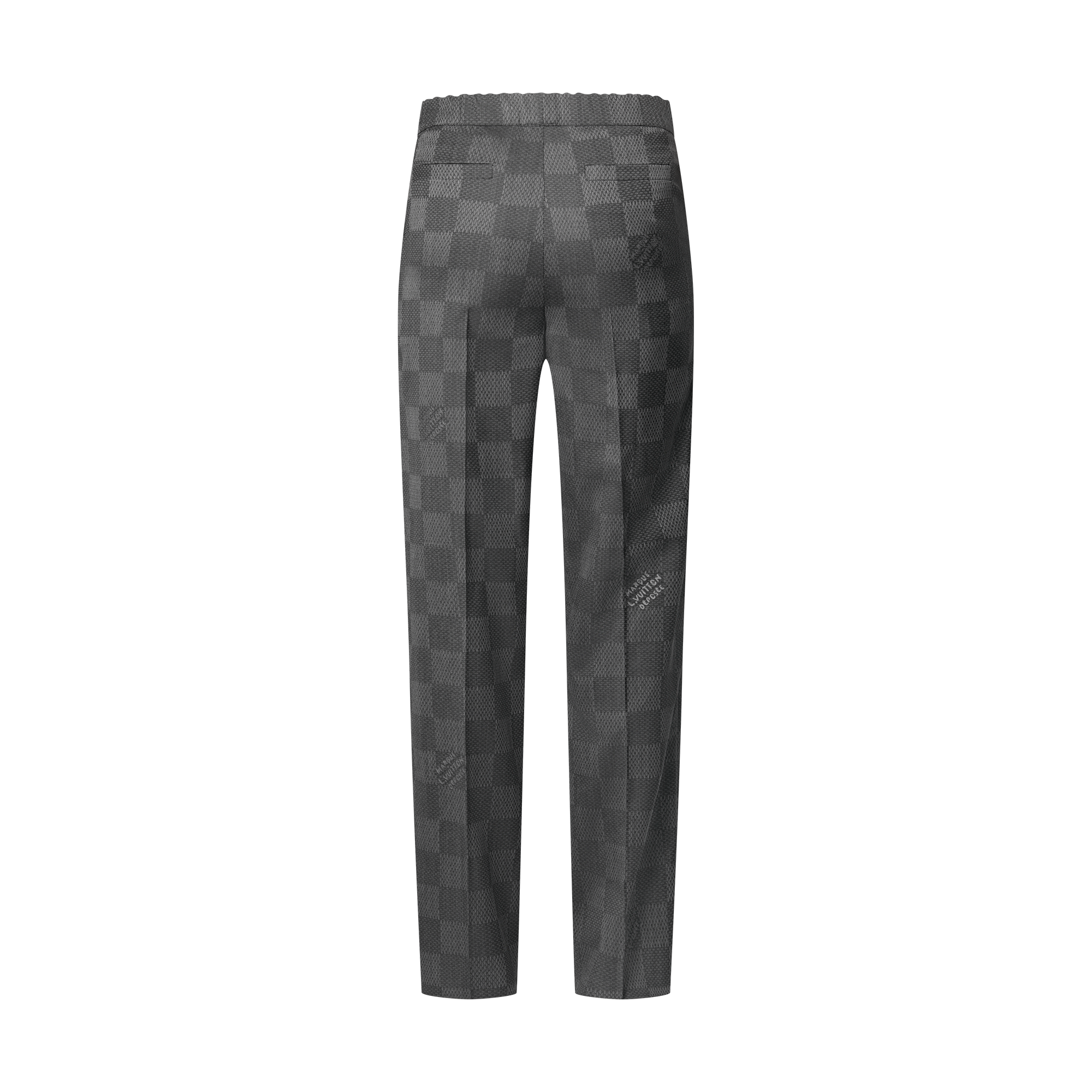 Wool Drawstring Pants  in Men