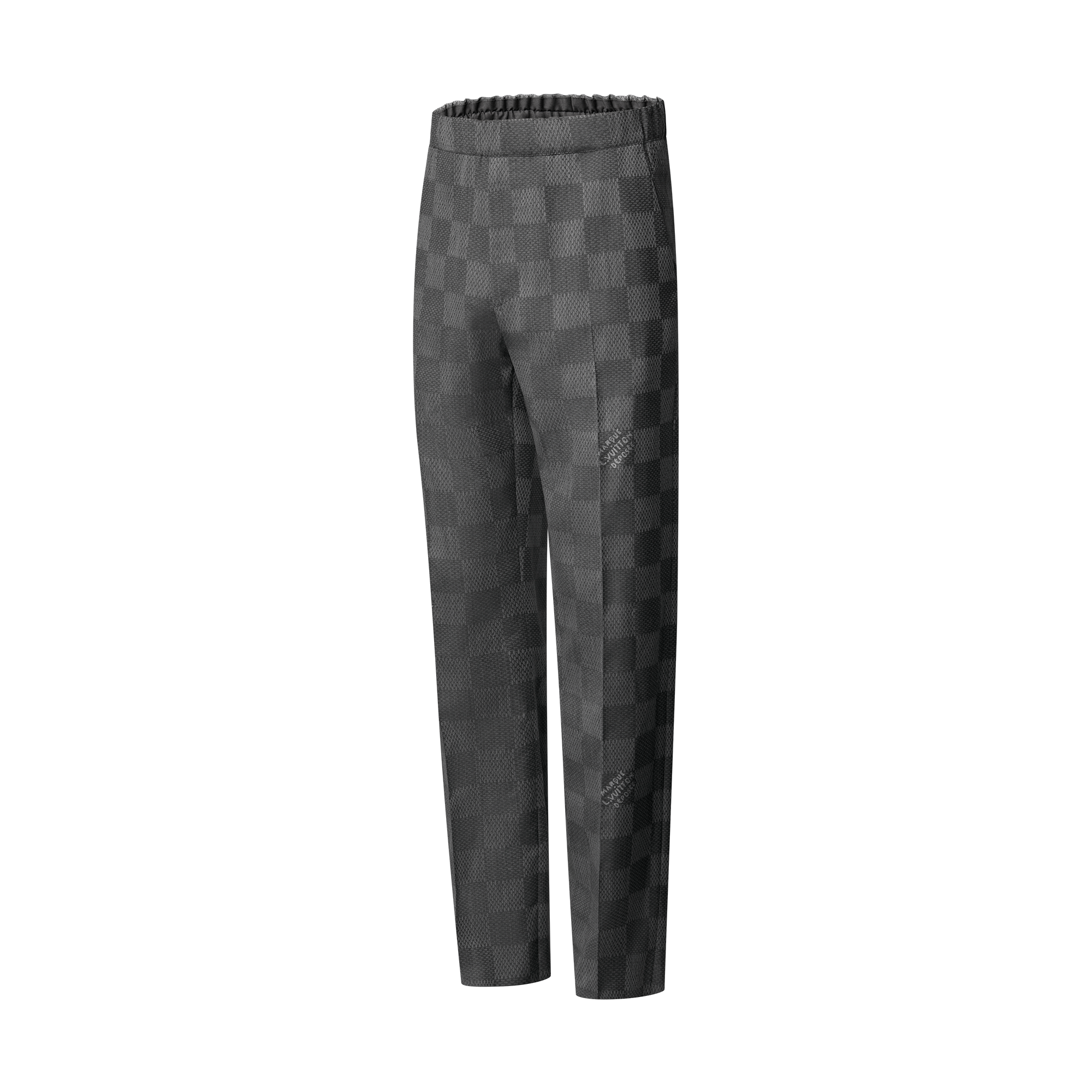 Wool Drawstring Pants  in Men