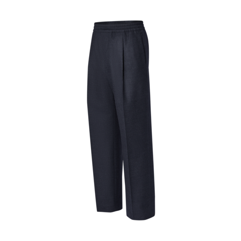 Wool Drawstring Tailored Pants in Men's Ready-to-Wear Trousers collections by Louis Vuitton (Product zoom)