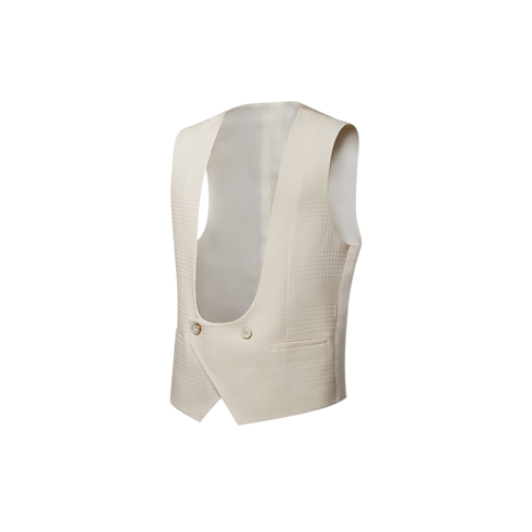 Wool-Silk Blend Evening Waistcoat in Men's Ready-to-Wear Blazers and Jackets collections by Louis Vuitton (Product zoom)