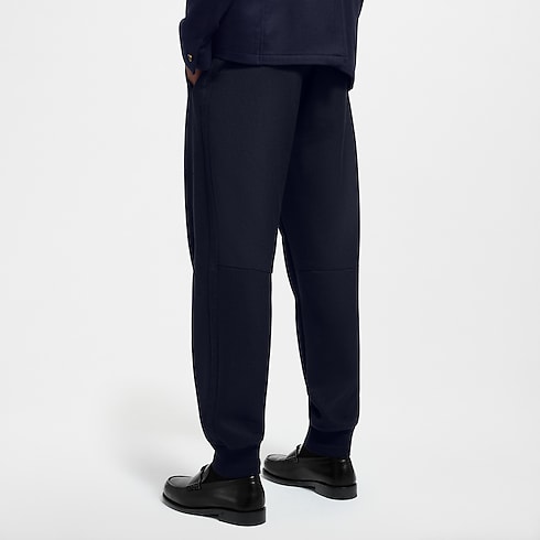 Wool-Silk Blend Jogging Pants in Men's Ready-to-Wear Trousers collections by Louis Vuitton (Product zoom)