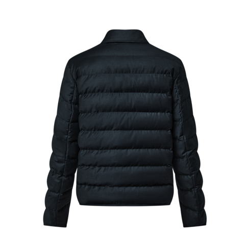 Wool-Silk Blend Light Down Blouson in Men's Ready-to-Wear Outerwear and Coats collections by Louis Vuitton (Product zoom)