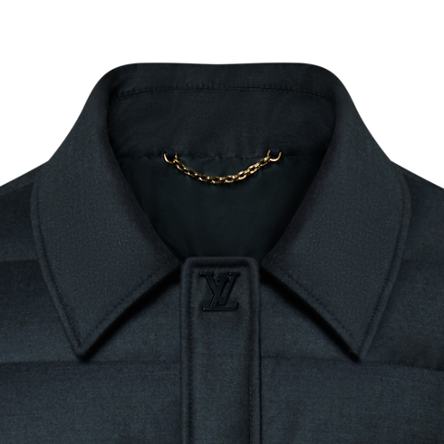 Wool-Silk Blend Light Down Blouson in Men's Ready-to-Wear Outerwear and Coats collections by Louis Vuitton (Product zoom)