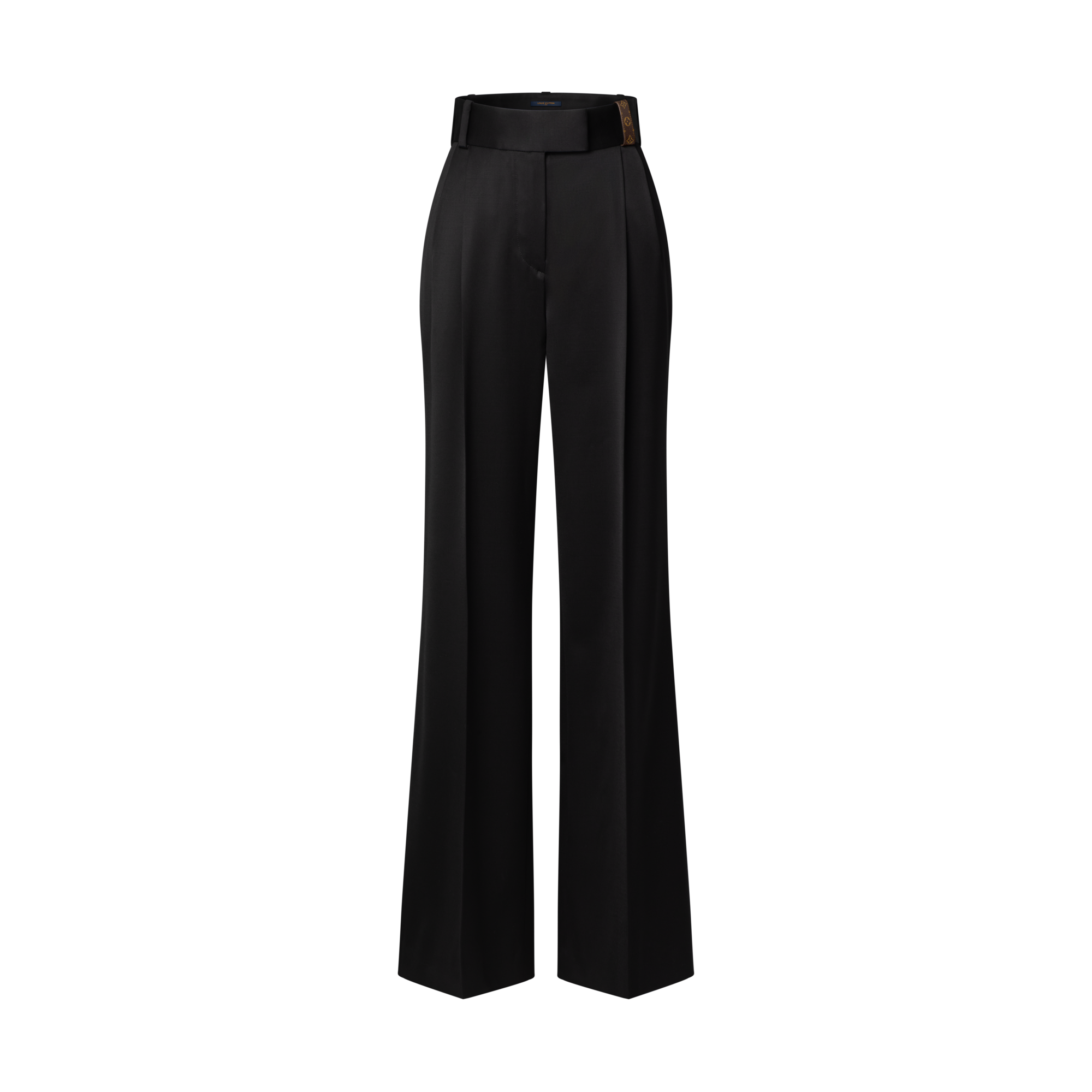Wool Tailored Pleat Pants  in Women