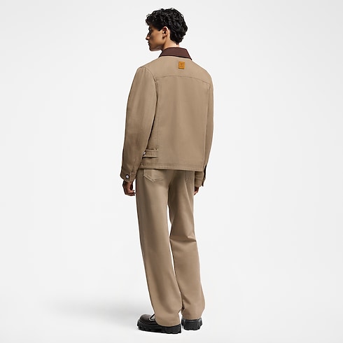 Workwear Cotton Canvas Blouson in Men's Ready-to-Wear Outerwear and Coats collections by Louis Vuitton (Product zoom)
