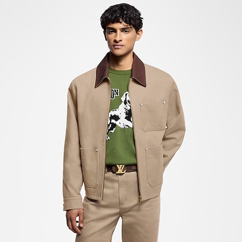 Workwear Cotton Canvas Blouson in Men's Ready-to-Wear Outerwear and Coats collections by Louis Vuitton (Product zoom)