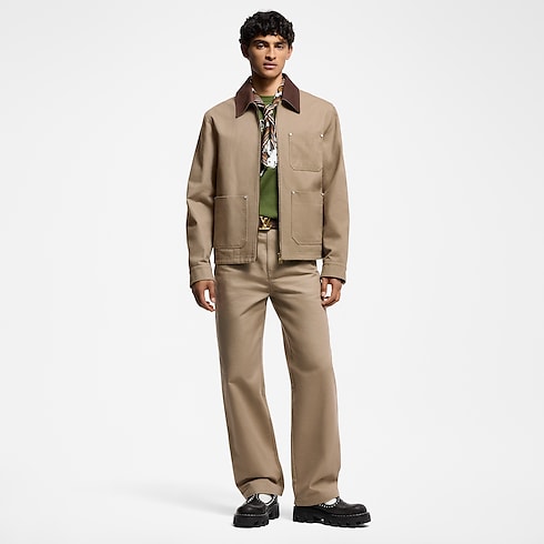 Workwear Cotton Canvas Blouson in Men's Ready-to-Wear Outerwear and Coats collections by Louis Vuitton (Product zoom)