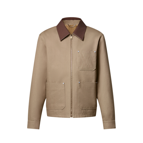 Workwear Cotton Canvas Blouson in Men's Ready-to-Wear Outerwear and Coats collections by Louis Vuitton (Product zoom)