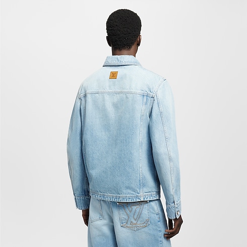 Workwear LV Denim Jacket in Men's Ready-to-Wear Outerwear and Coats collections by Louis Vuitton (Product zoom)