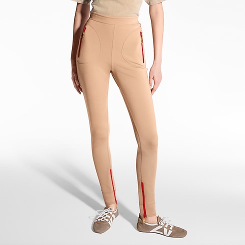 Zipper Accent Leggings in Women's Ready-to-Wear Trousers collections by Louis Vuitton (Product zoom)