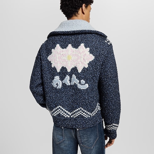 Zippered Knitted Blouson in Men's Ready-to-Wear All Ready-to-Wear collections by Louis Vuitton (Product zoom)