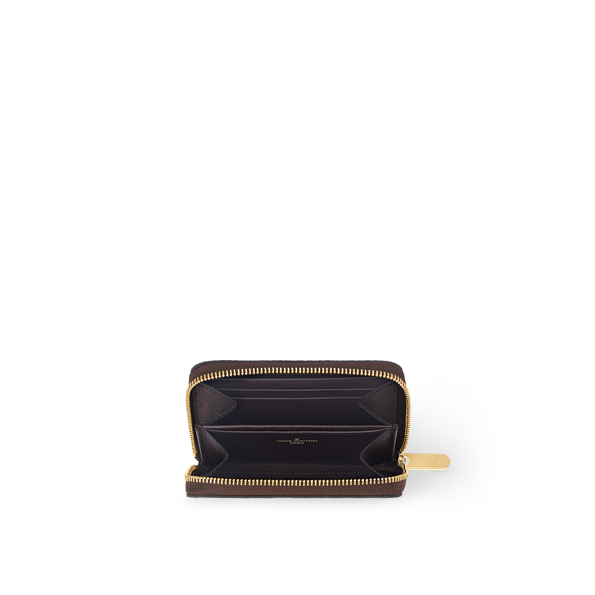 Zippy Coin Purse Damier Ebene Canvas in Women