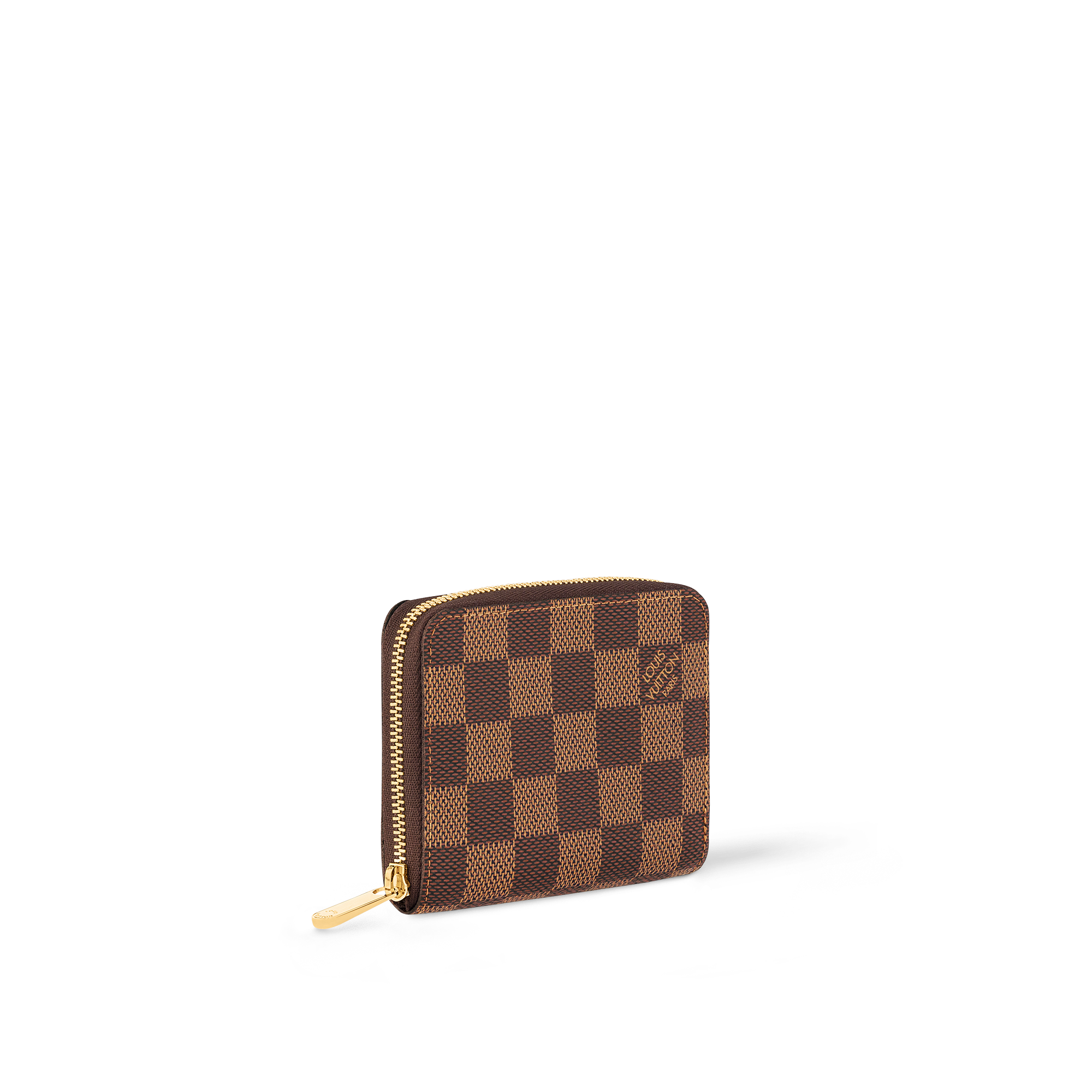 Zippy Coin Purse Damier Ebene Canvas in Women