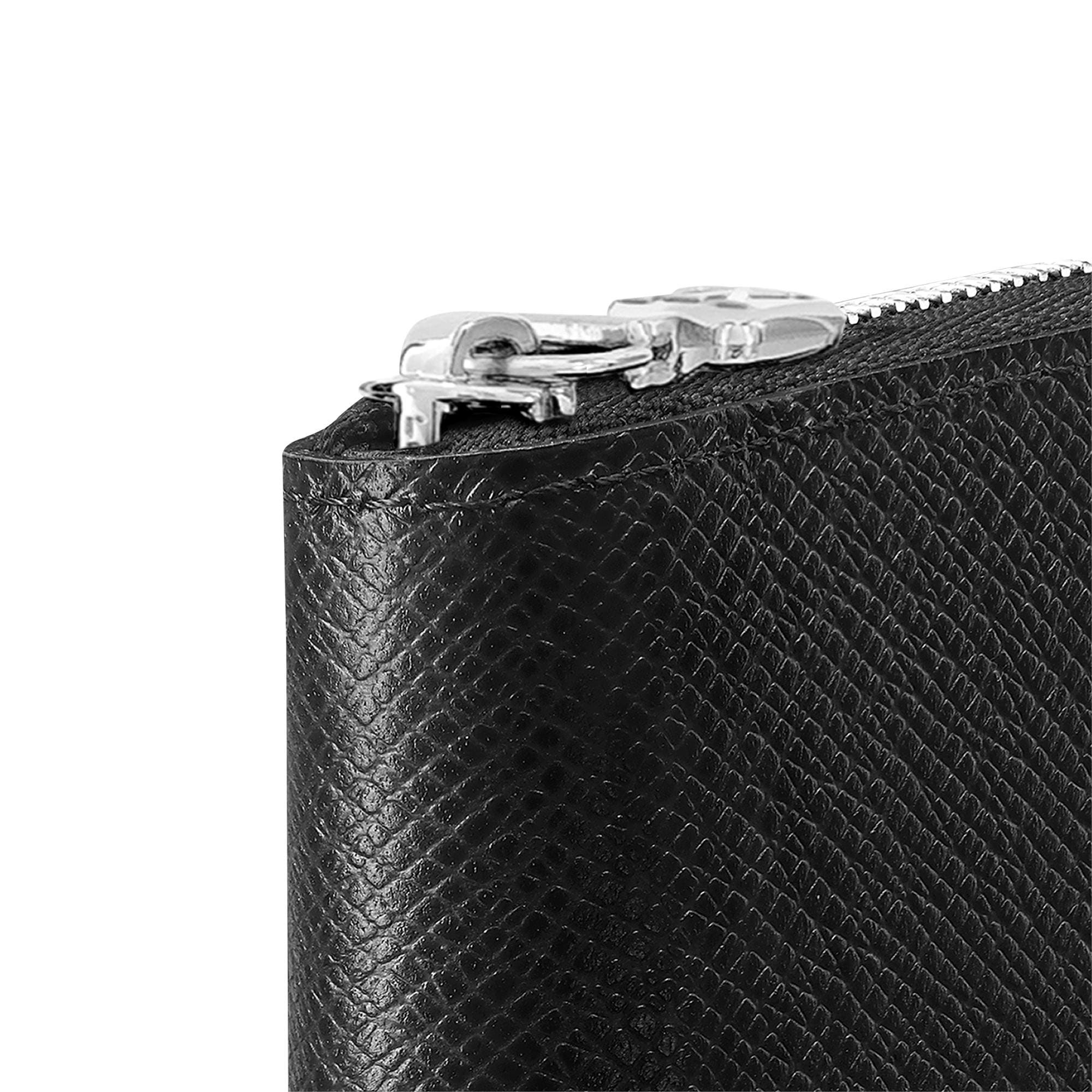 Zippy Coin Purse Vertical Taiga Leather in Men
