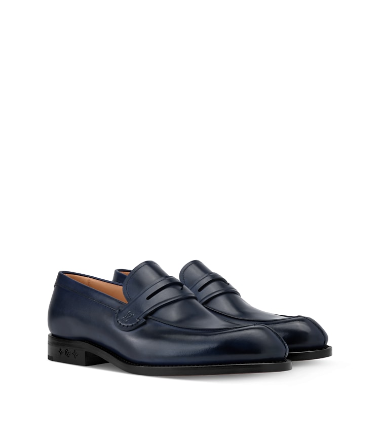 blue louis vuitton dress shoes Sorbonne Loafer - online inventory: OOS