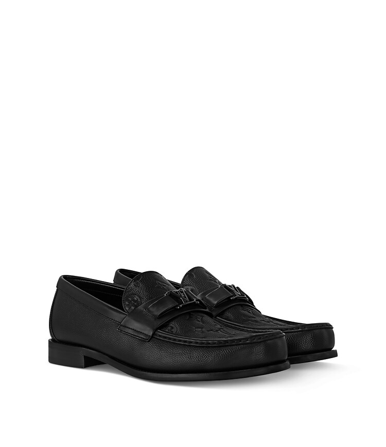Mens Louis Vuitton Black Loafers MAJOR LOAFER - Men - Shoes | LOUIS VUITTON ® main image 3