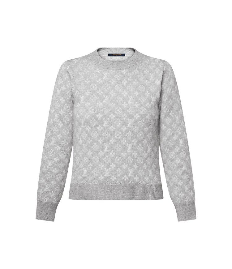 Monogram Brushed Knit Sweater - Ready-to-Wear | LOUIS VUITTON