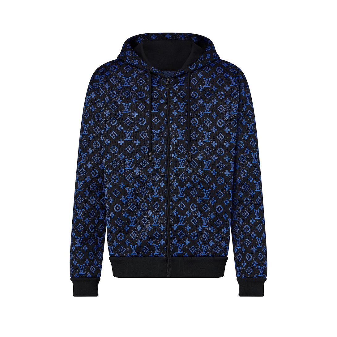 Monogram Zip-Through Hoodie - Ready-to 
