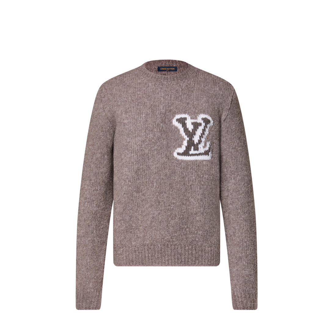 Louis Vuitton Knit Sweater Grey Louis Vuitton Sweater Grey New