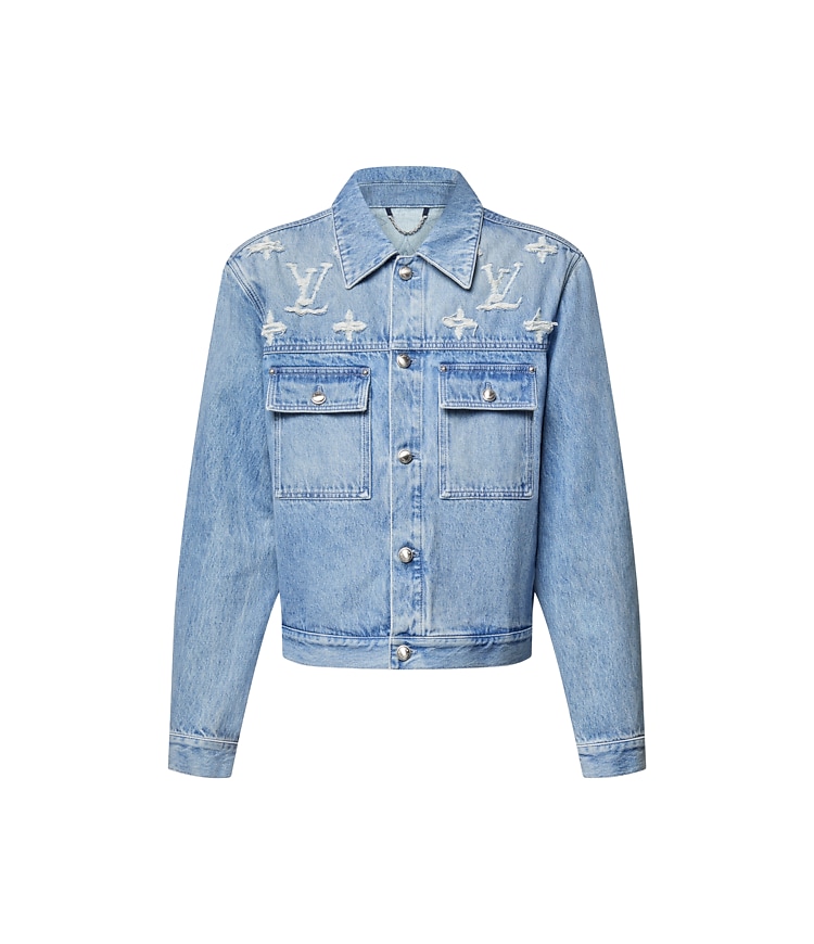 Denim Trucker Jacket - Ready-to-Wear 1AGINI | LOUIS VUITTON