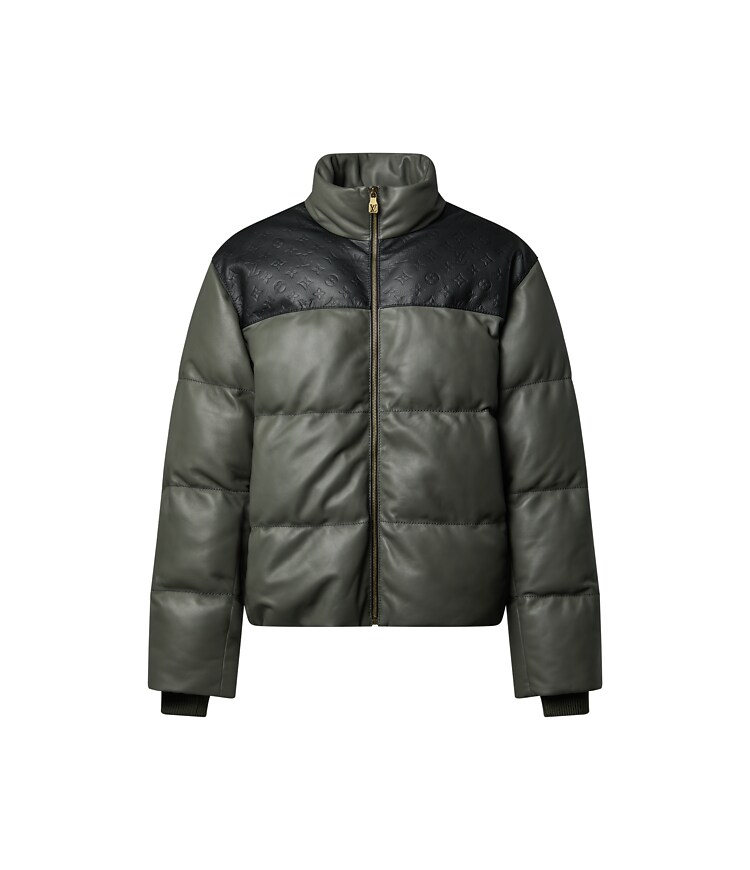 Leather Down Jacket - High-End Ready-to-Wear | LOUIS VUITTON